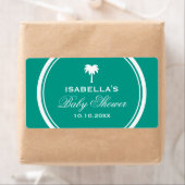 Baby shower labels met flesje (Insitu)