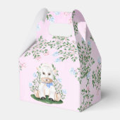 Baby shower lammeren bedankdoosjes (Achterkant)