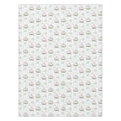 Baby shower lammeren tafelkleed (Voorkant)