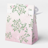 Baby shower lamproze Floral Bedankdoosjes (Achterkant)