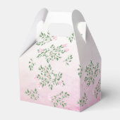 Baby shower lamproze Floral Bedankdoosjes (Achterkant)