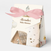 Baby shower landbouwhuisdieren bedankdoosjes (Voorkant Zijde)