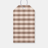 Baby shower landbouwhuisdieren cadeaulabel (Achterkant)