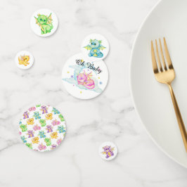 Baby shower Leuke Dragon Confetti
