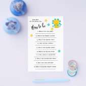 Baby shower Lion Hoe goed je de kaart kent (Enkel)