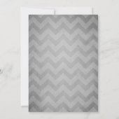 Baby shower Little Man Invitation Bow Stropdas Bla Kaart (Achterkant)