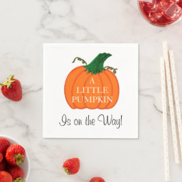 Baby shower Little Pumpkin Servet