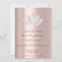 Baby shower LotusGlitter Roos Gold Drids Boy Girl