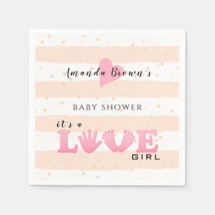 Baby shower Love Baby Girl Servet
