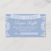 Baby shower Luier Raffel Enclosure Kaart (Voorkant)