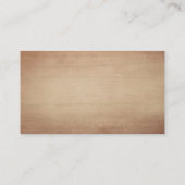 Baby shower Luier Raffle Kaart Fox Teepee Woodland (Achterkant)