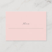 Baby shower luierkrabbel | Trendy koraal geometris Informatiekaartje (Achterkant)