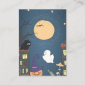 baby shower luierritten | Kleine heks Informatiekaartje (Achterkant)