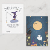 baby shower luierritten | Kleine heks Informatiekaartje (Voorkant / Achterkant)