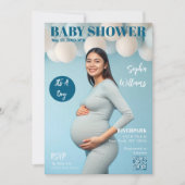 Baby shower Magazine Hoesje Kaart (Voorkant)