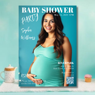 Baby shower Magazine Hoesje Kaart