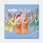 Baby shower magneet (Voorkant)