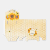 Baby shower mam om zonnebloemen te zijn bedankt bedankdoosjes (Uitgevouwen)