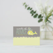 Baby shower mammie advies Kaarten (Staand voorkant)
