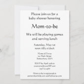 Baby shower, Man is in Zee Van Gogh Kaart (Achterkant)