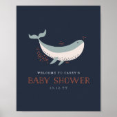 Baby shower Marine Life Welcome Print (Voorkant)