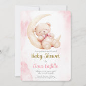 Baby shower meisje in het Spaans Kaart