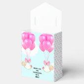 Baby shower meisje tweeling dank u bedankdoosjes (Geopend)