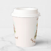  Baby shower meisjes in de tuin Papieren Bekers (Rechts)