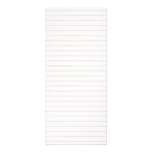 Baby shower Menu met Vlinders (Achterkant)