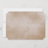 Baby shower met blauwe Rocking Horse Kaart (Achterkant)