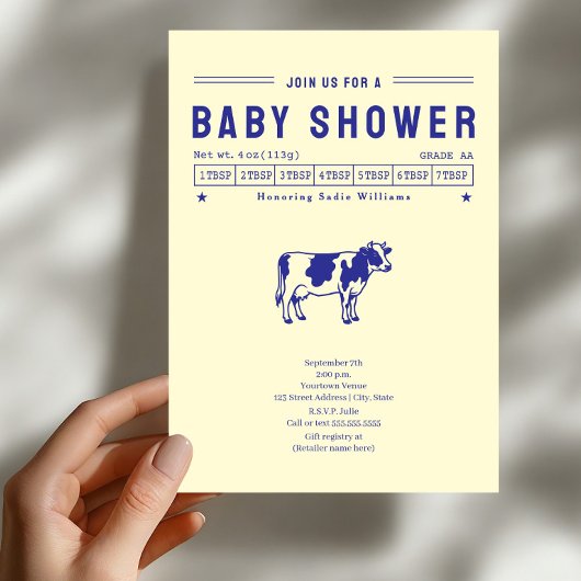 Baby Shower met Boterkoe Kaart