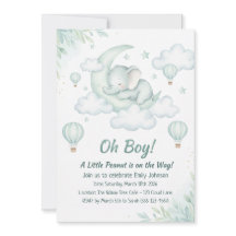 Baby shower met de Sleeping Baby Elephant