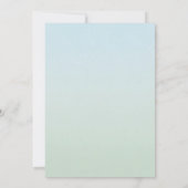 Baby shower met de Sleeping Baby Elephant Kaart (Achterkant)