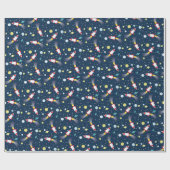 Baby shower met flesje met buitenkant cadeaupapier (Vlak)