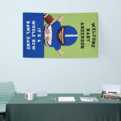 Baby shower met Football Spandoek (Beurs)