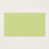 Baby shower met groene hartenluier visitekaartje (Achterkant)