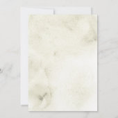 Baby shower met kerstboomdieren kaart (Achterkant)