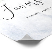 Baby shower met kerstboringen voor het Poster (Hoek)