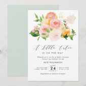 baby shower met kleine dommetjes kaart (Voorkant / Achterkant)