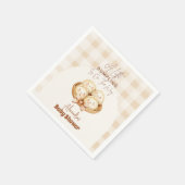 Baby shower met kleine duimbepaling servet (Hoek)