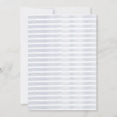 Baby shower met pinda's kaart (Achterkant)