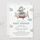 Baby shower met -retroflector-gecertificeerde pilo kaart (Voorkant)