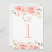 Baby shower met roze en goudmeisjes (Voorkant)