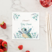 Baby shower met schildpadthema