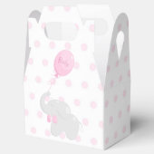 Baby shower met snoepdoos Roze Bedankdoosjes (Geopend)