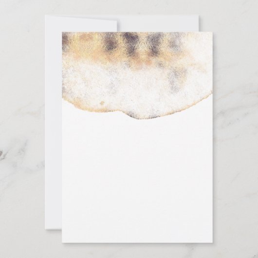 Baby shower met tropisch strand Exotic Palm Leaves Kaart (Achterkant)