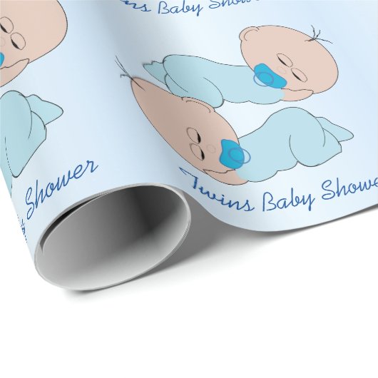 Baby shower met twee babydozen cadeaupapier (Rol Hoek)