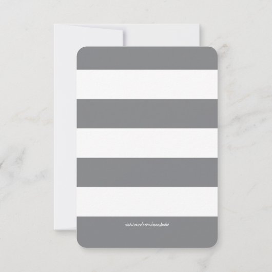 baby shower met twee pompoenen kaart (Achterkant)