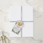 Baby shower met tweeslachtige sleuf cadeaulabel (Met Touw)