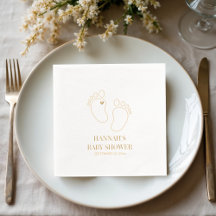 Baby shower met voetafdruk | feestdecor